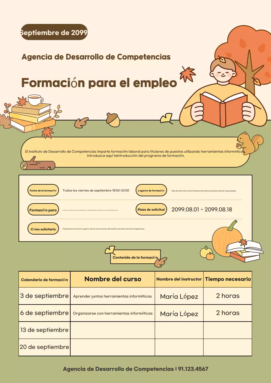 Anuncios estacionales verdes