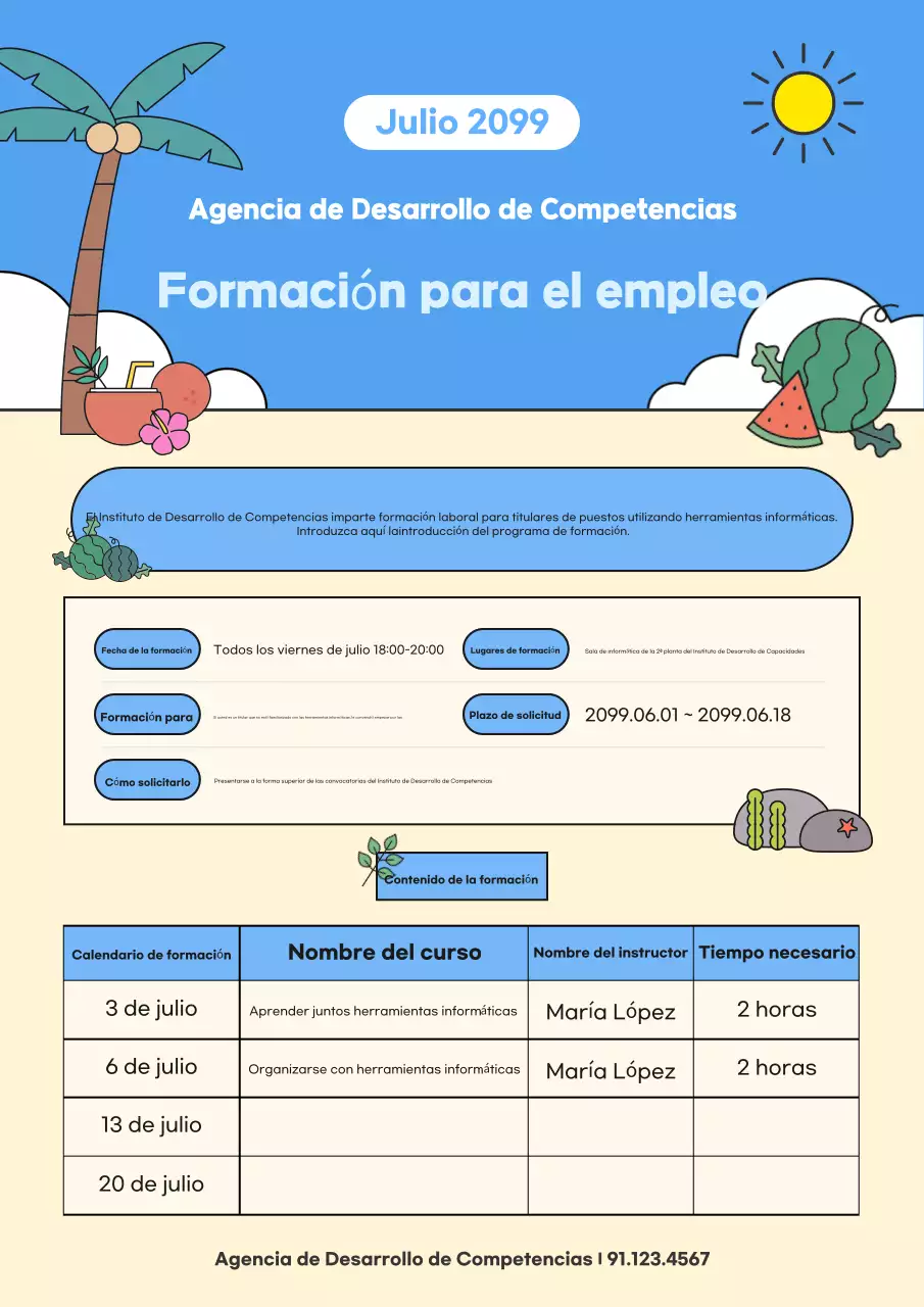 Anuncios estacionales verdes