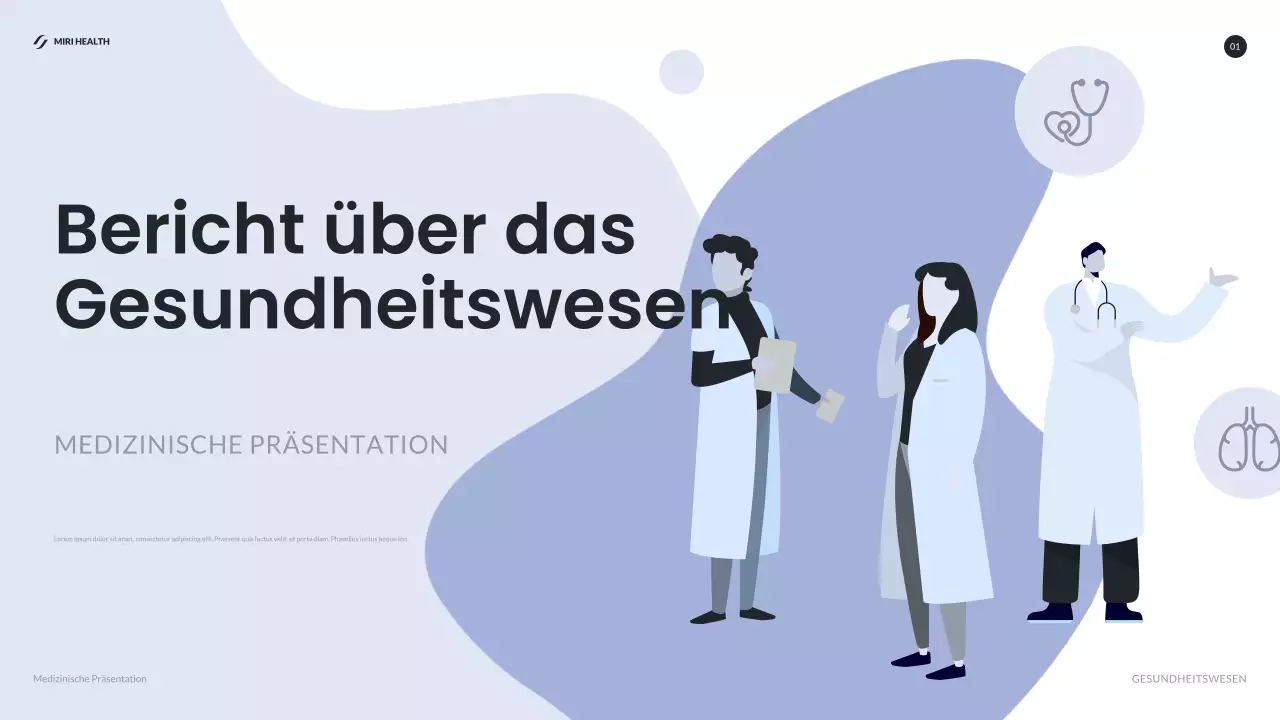 blue modern healthcare report