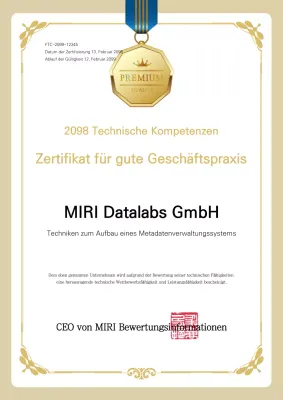 Beige Classic Zertifikat Auflistung