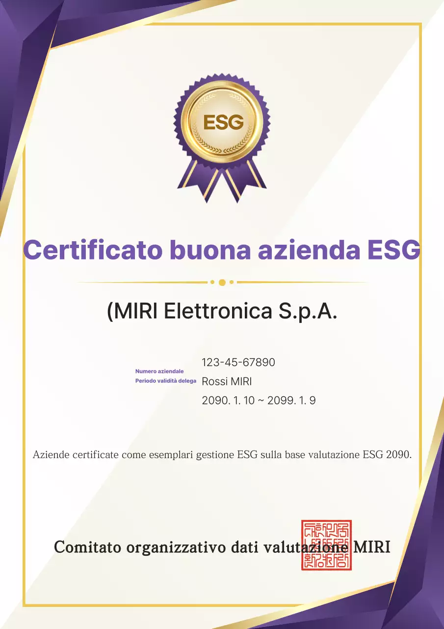 Vedere la targa del certificato avanzato