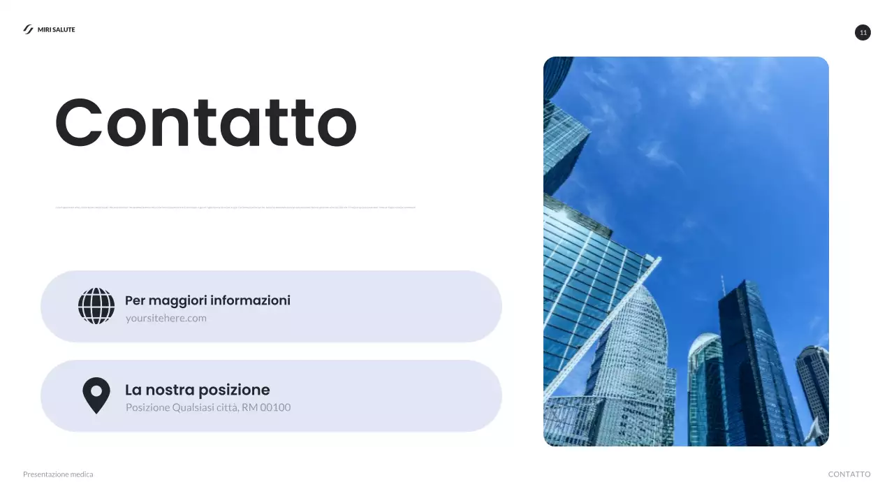 rapporto blu sulla sanità moderna