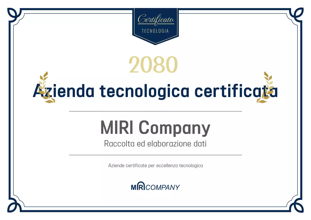 Elenco dei certificati Navy Classic