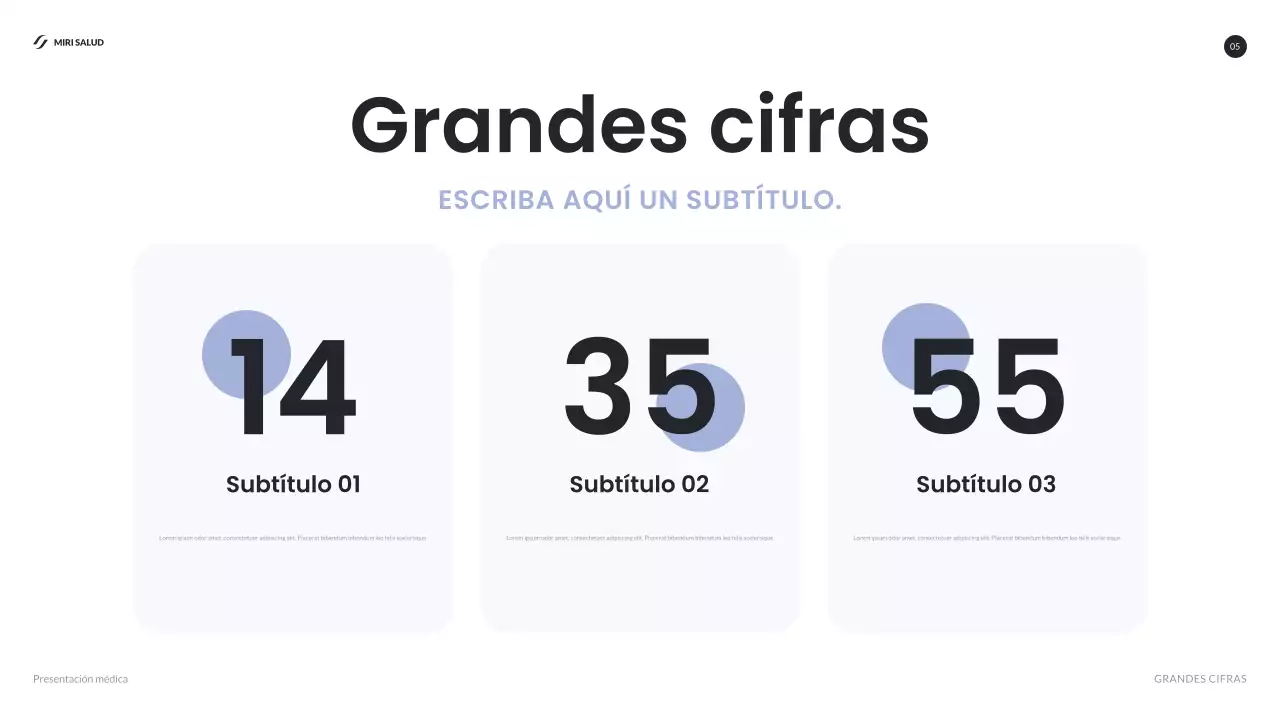 informe blue modern healthcare