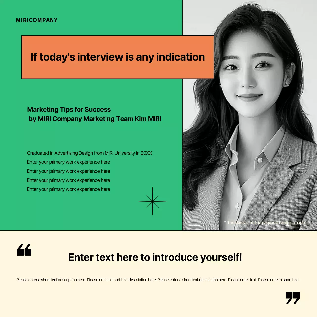 Anúncio de formação moderna no local de trabalho da Orange