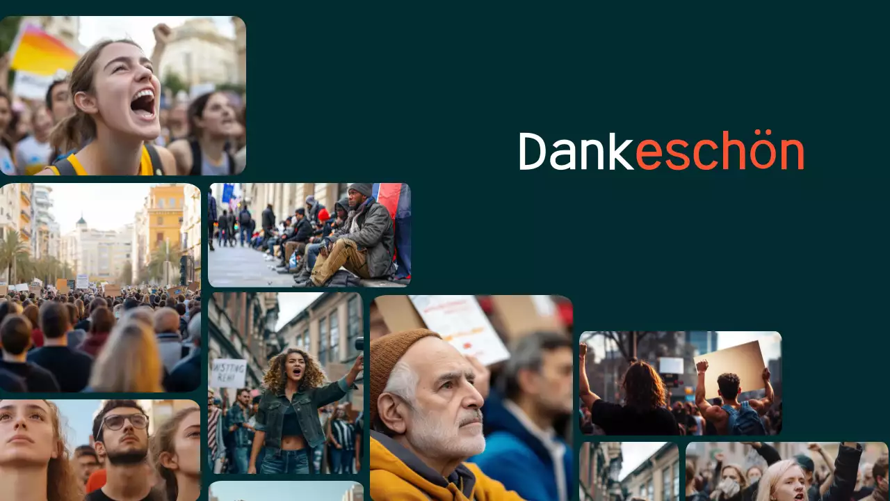 Ankündigung der modernen Bürgerbewegungen der Marine