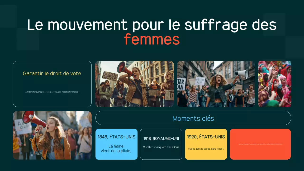 annonce des mouvements civils modernes de la marine