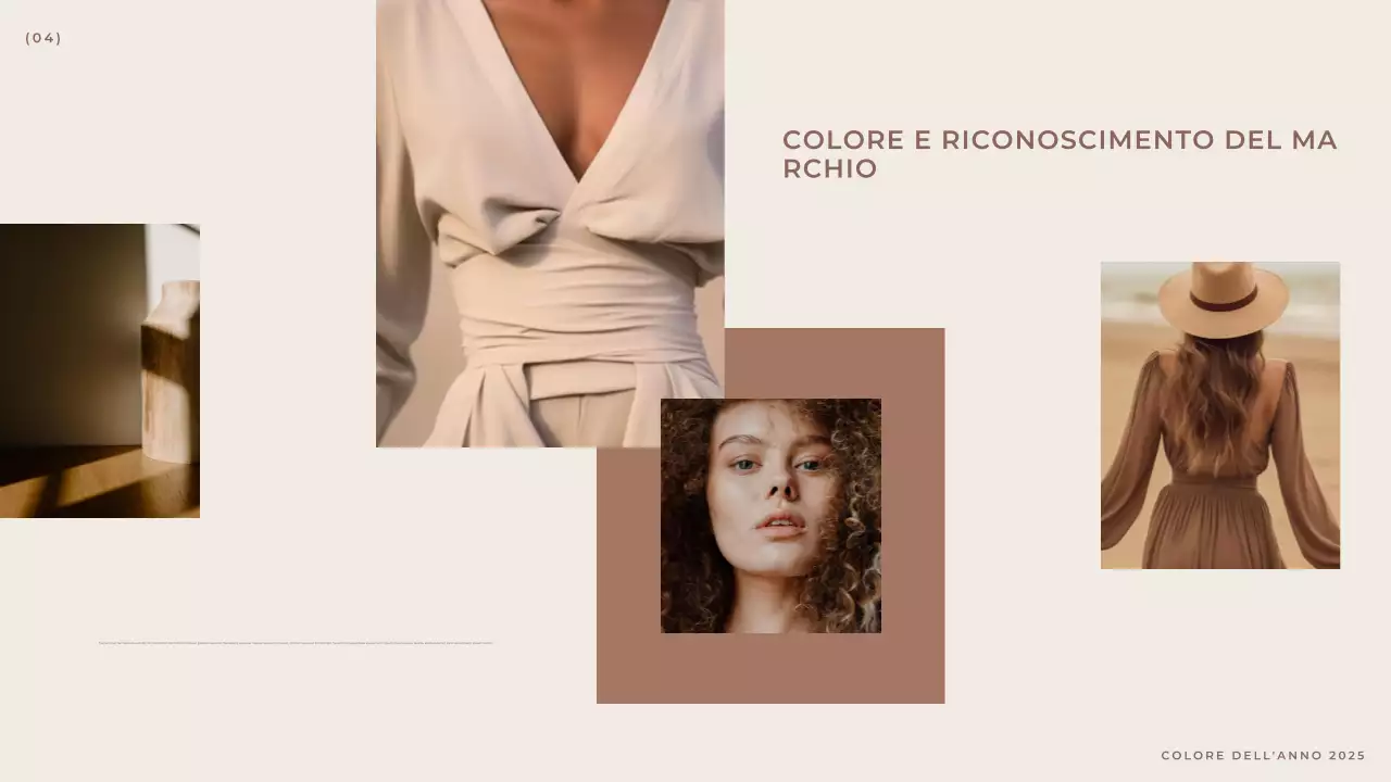 Marrone Relazione di moda moderna ed elegante