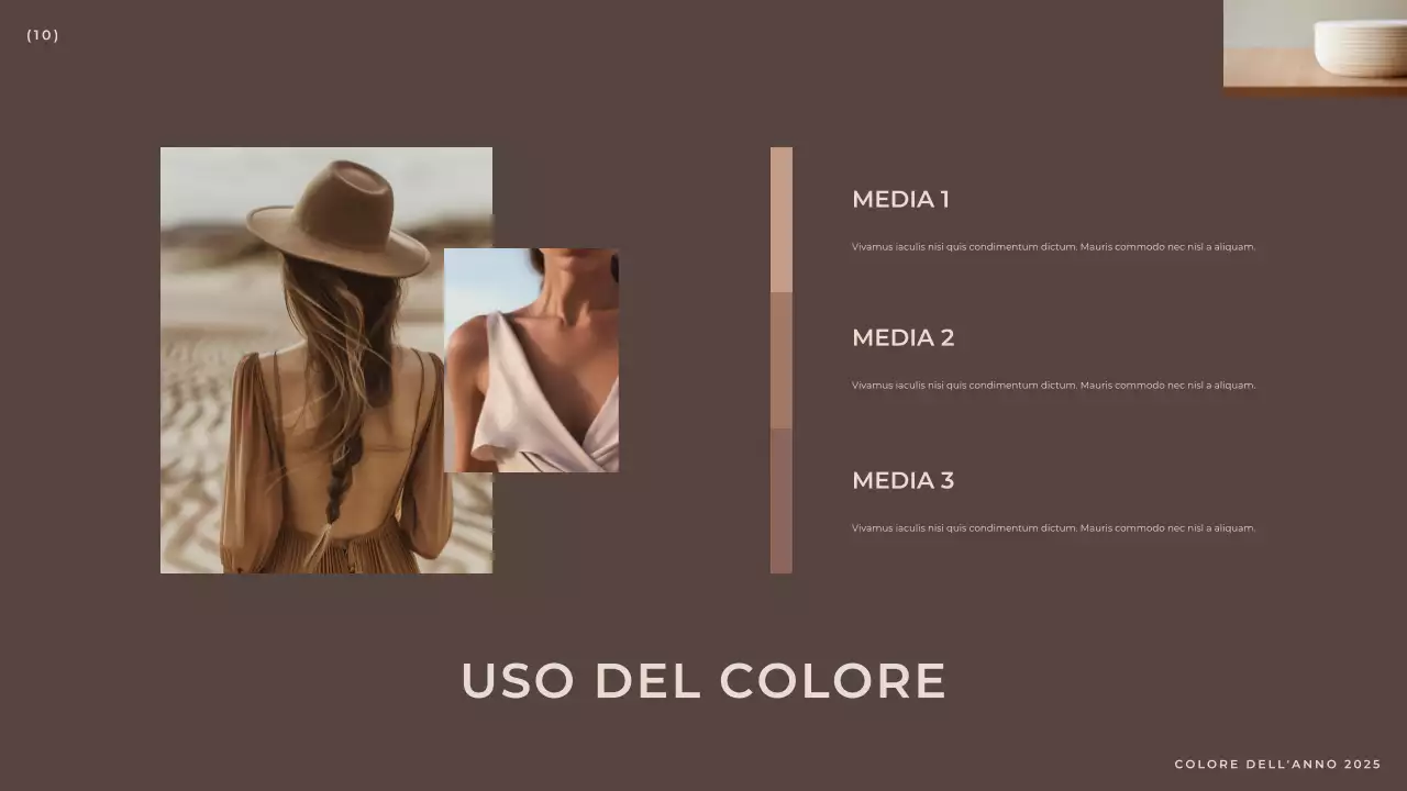 Marrone Relazione di moda moderna ed elegante