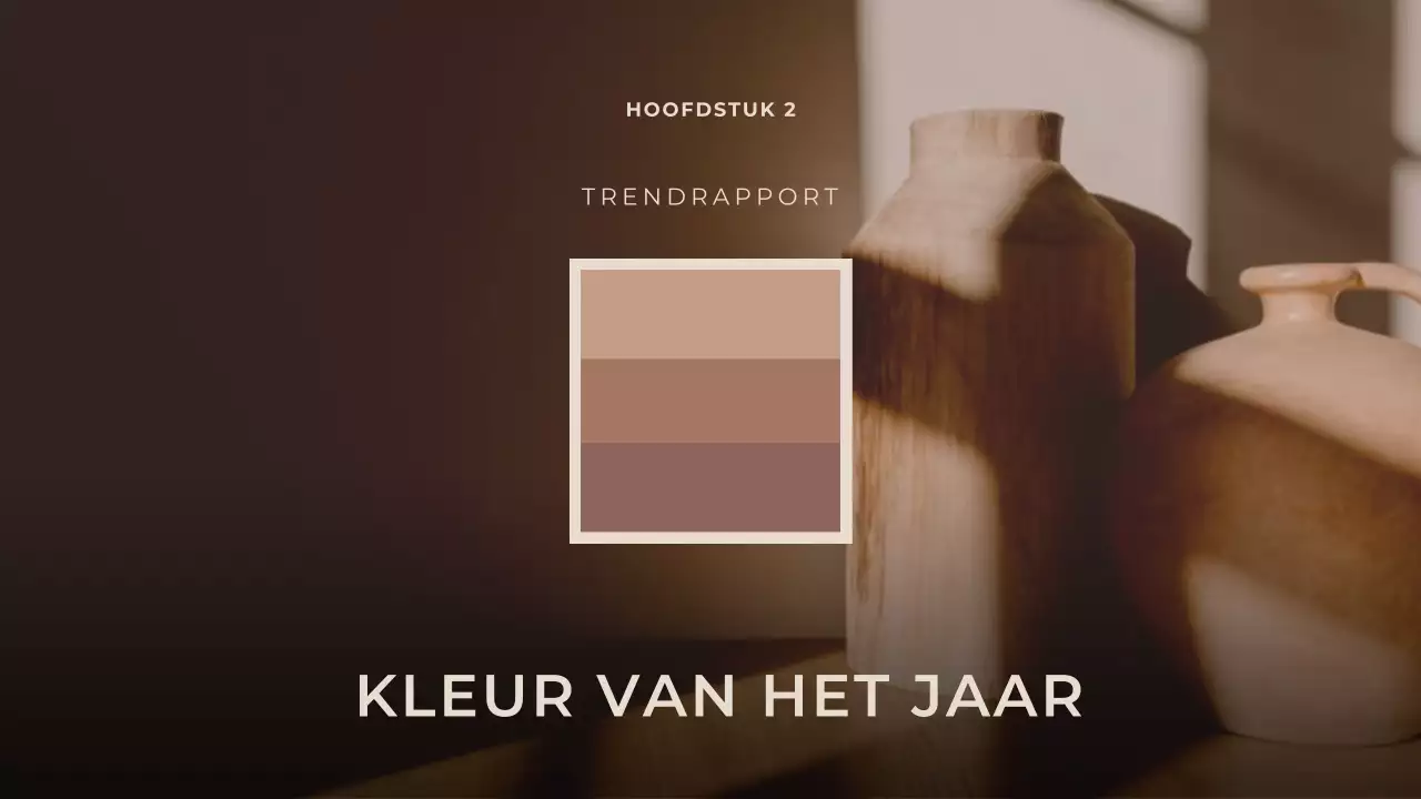 Bruin Modern Elegant Mode Rapport