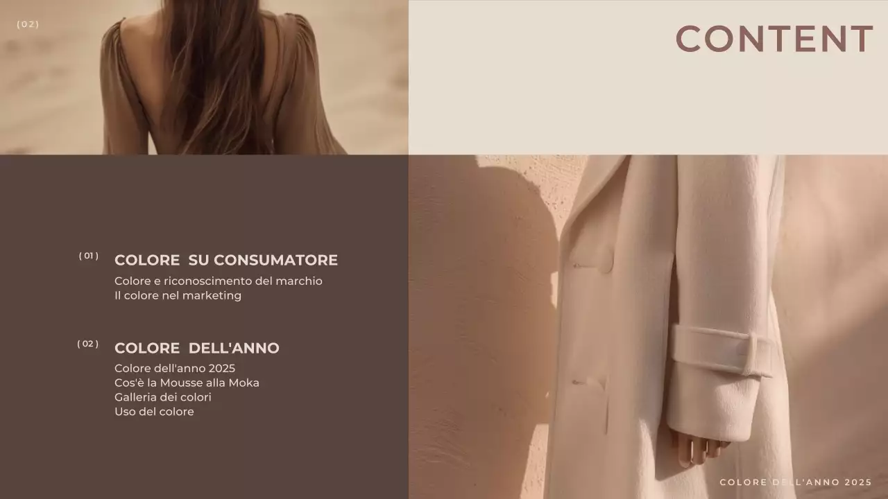 Marrone Relazione di moda moderna ed elegante