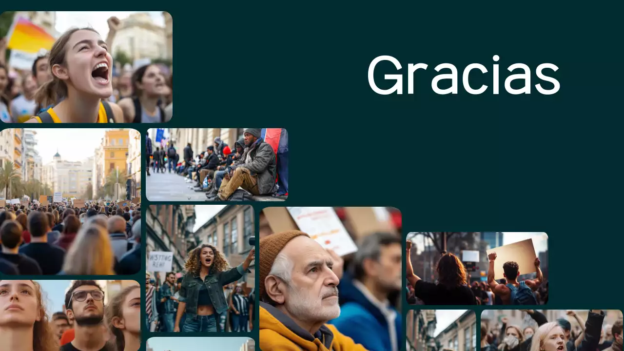 anuncio de movimientos civiles modernos