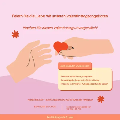 grün modern Valentine Förderung