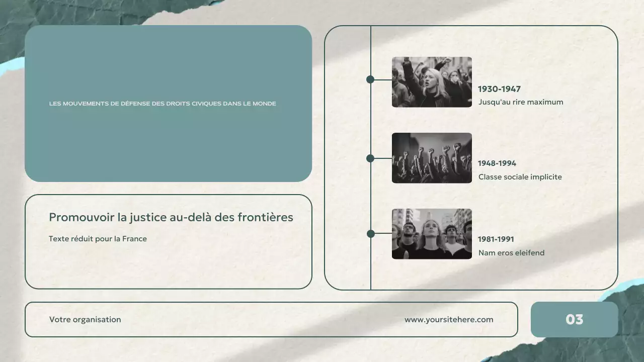 sarcelle annonce d'unité du mouvement civil moderne présentation