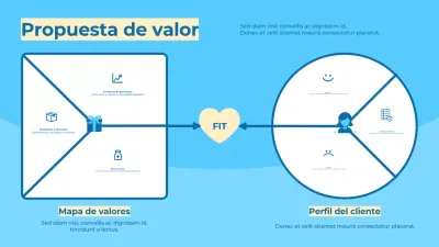 Propuesta de valor Blue modern