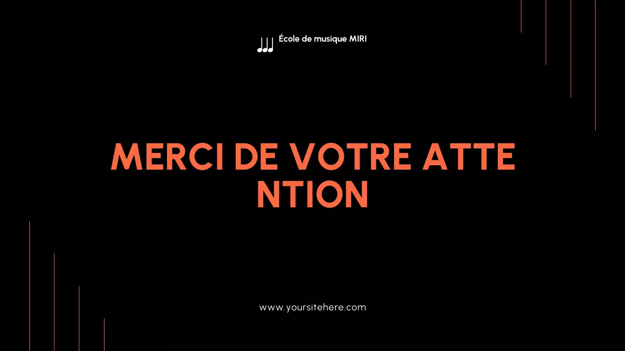 Orange et noir Histoire de la musique moderne