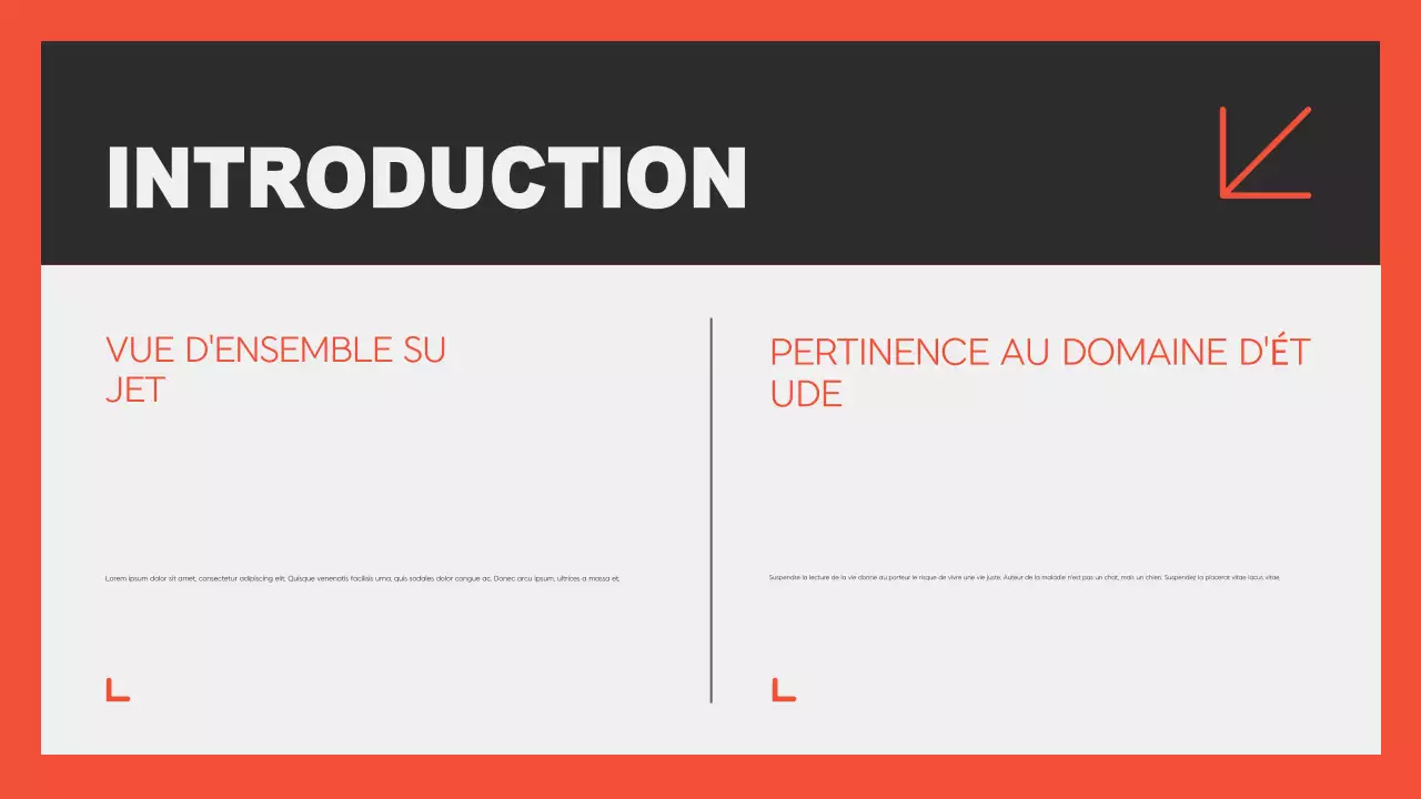 Présentation de l'éducation académique moderne d'Orange