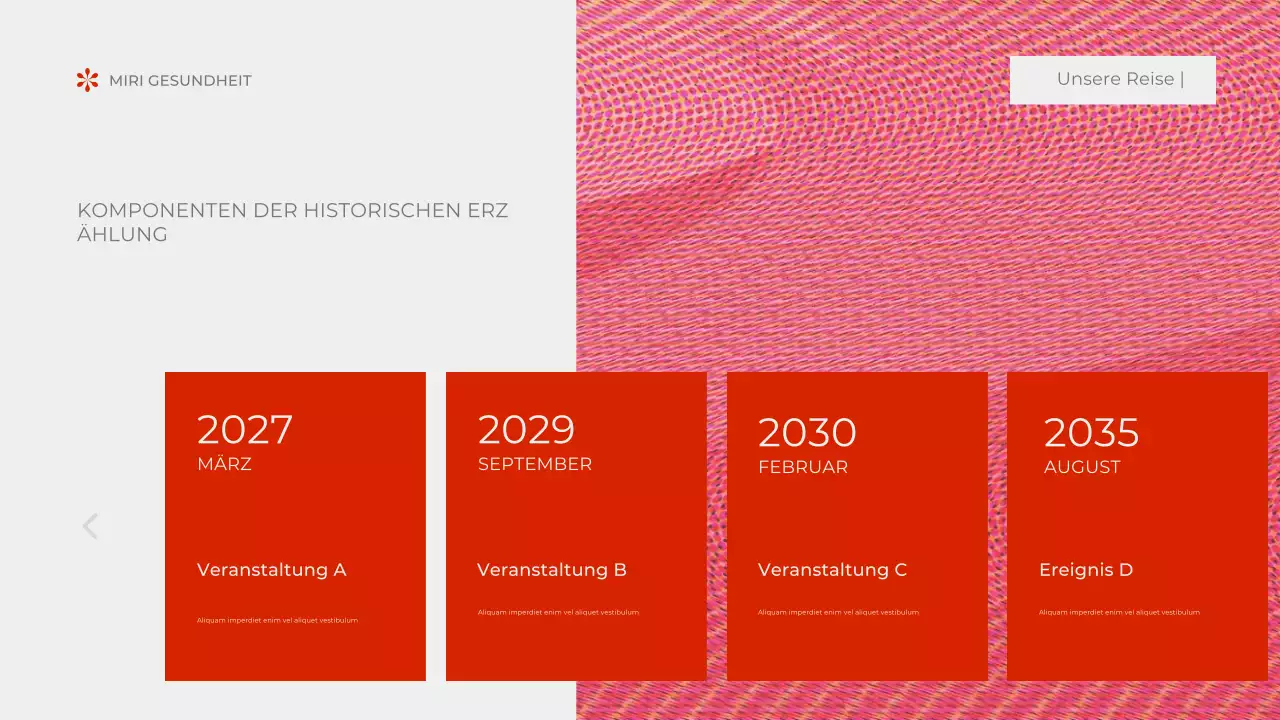 rotes abstraktes Non-Profit-Dokument