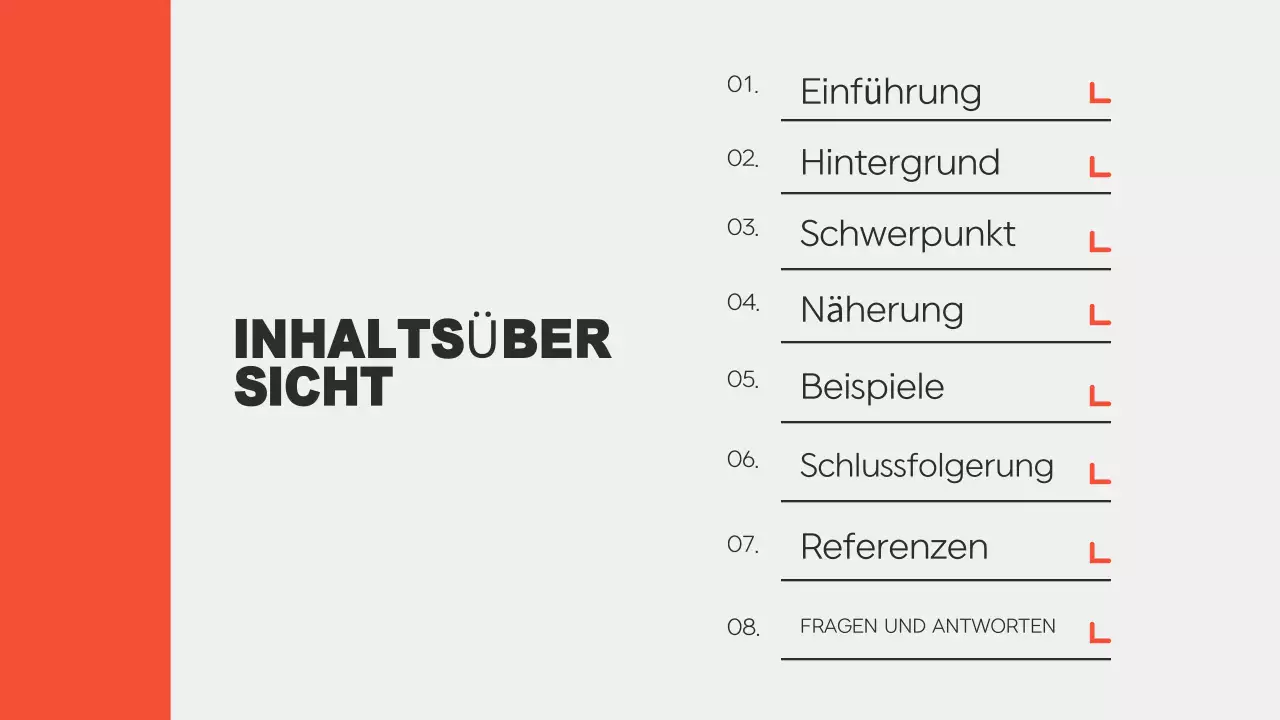 Orange modern Academic Education Präsentation