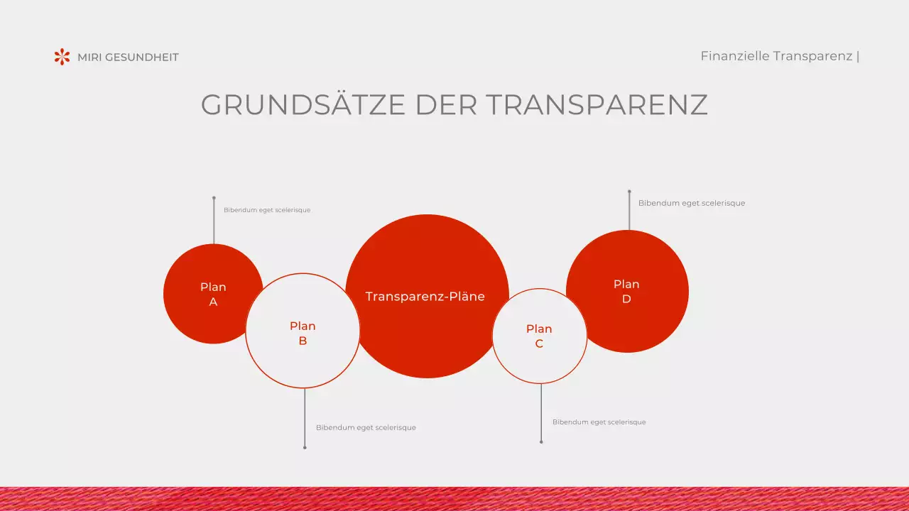 rotes abstraktes Non-Profit-Dokument