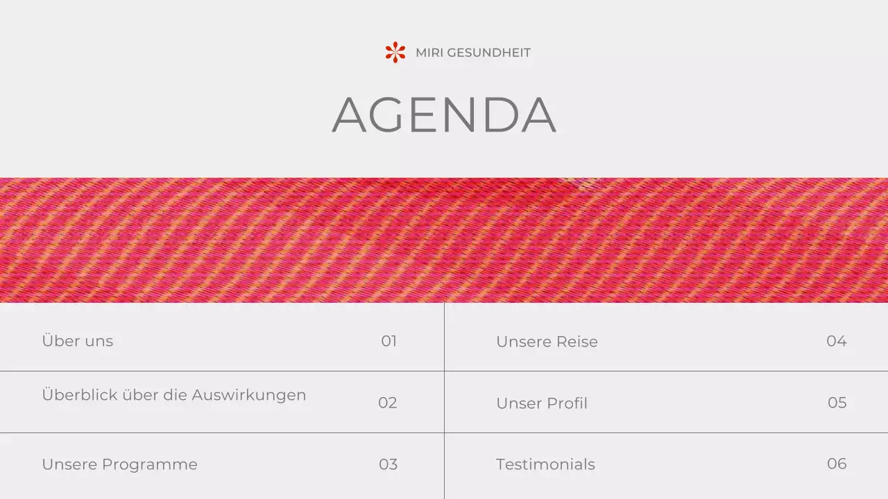 rotes abstraktes Non-Profit-Dokument