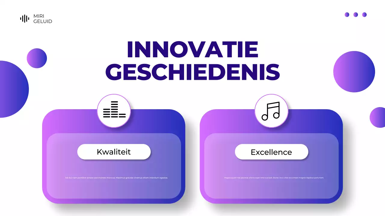 Presentatie productcatalogus grijze en paarse digitale apparaten