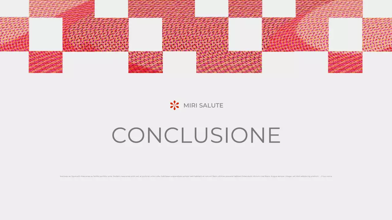 documento rosso astratto non profit