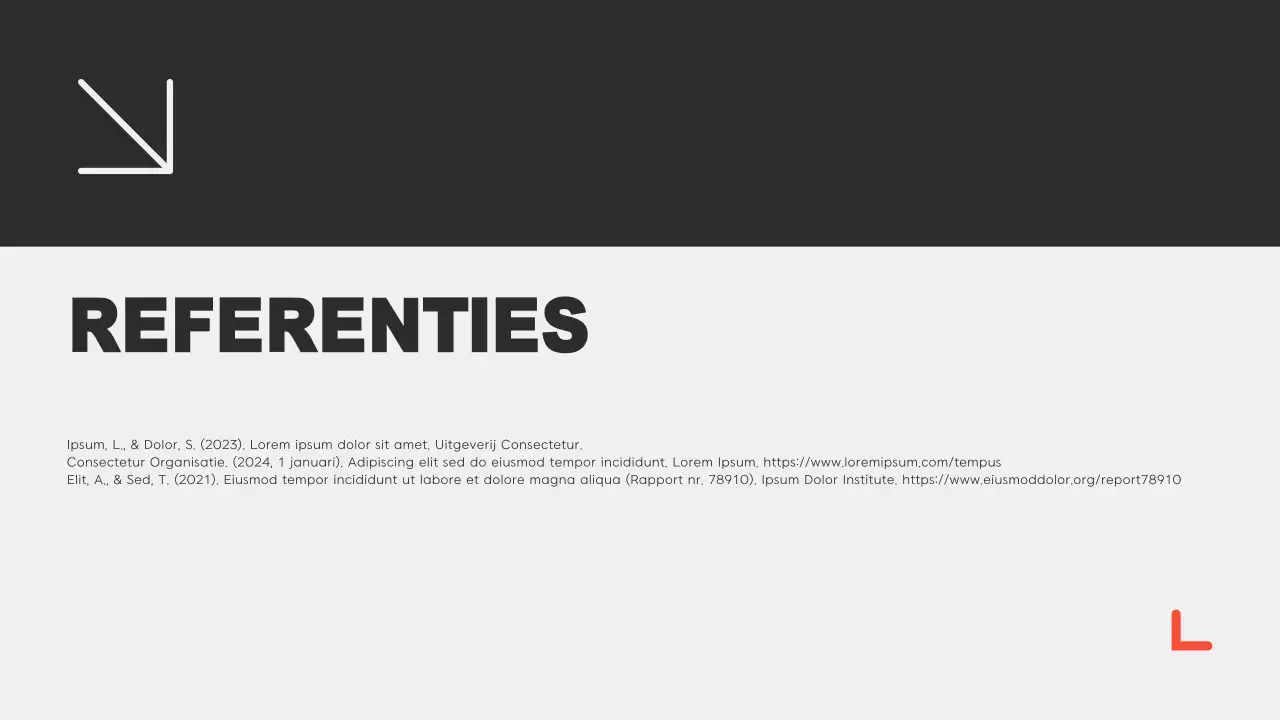 Orange modern Academisch Onderwijs Presentatie