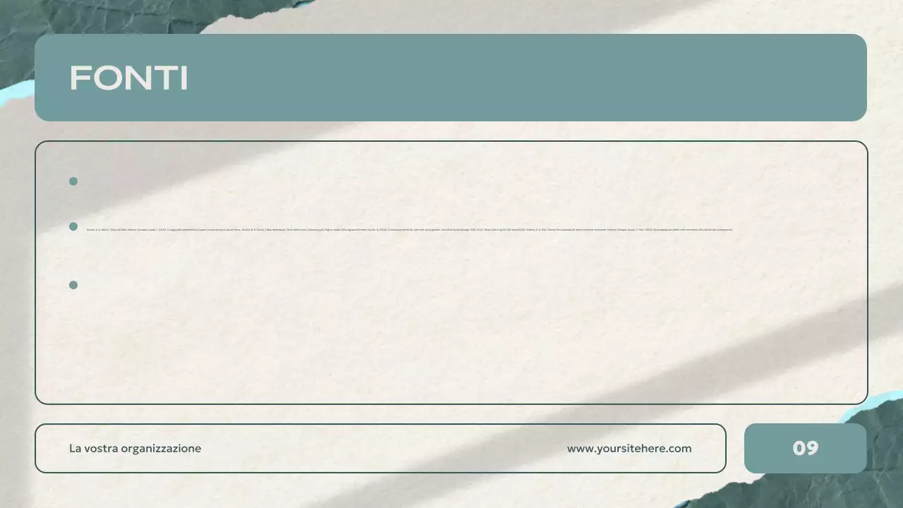 presentazione dell'annuncio del movimento civile moderno di colore verde acqua