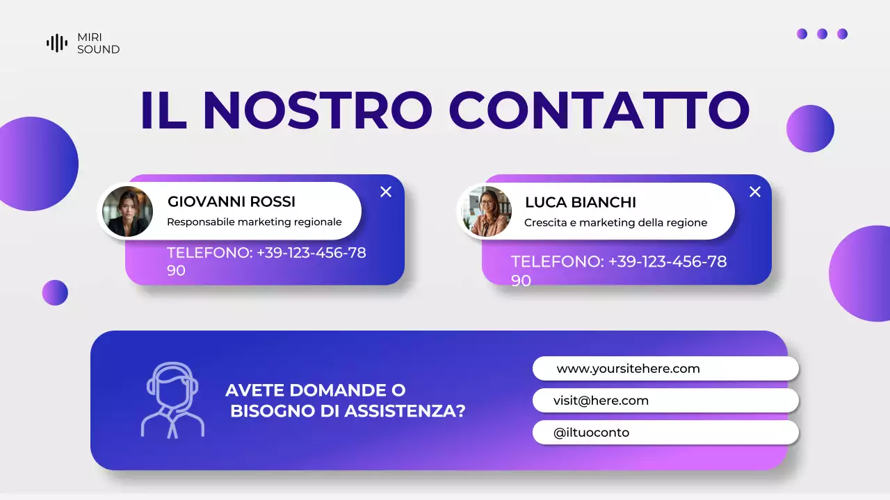 Presentazione del catalogo dei prodotti dei dispositivi digitali grigi e viola