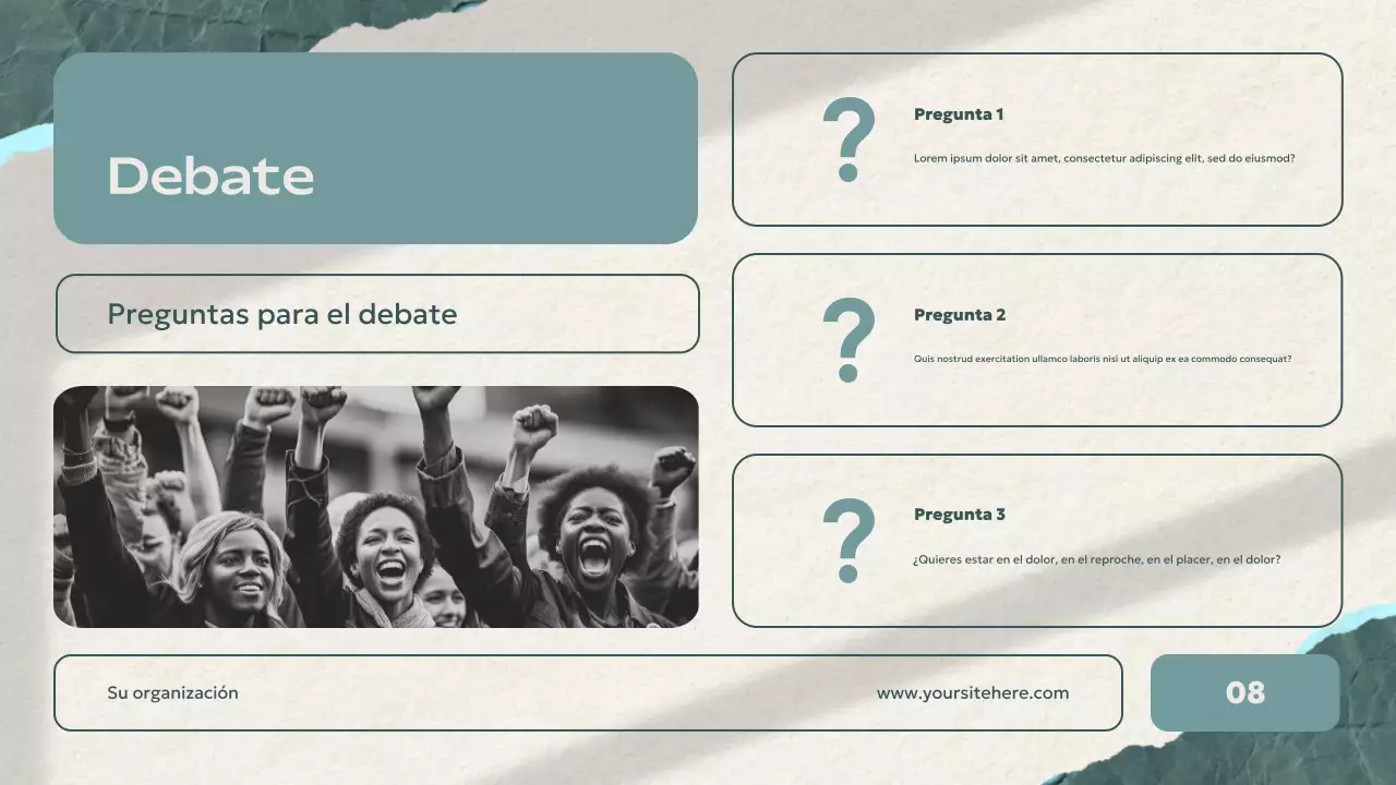 presentación del anuncio de unidad del movimiento civil moderno