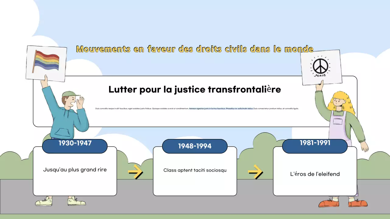 exposition pastel sur les mouvements civils modernes