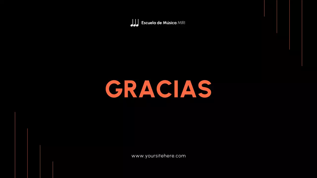 Historia de la música moderna naranja y negra