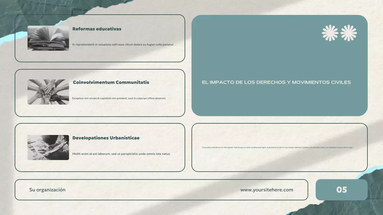 presentación del anuncio de unidad del movimiento civil moderno