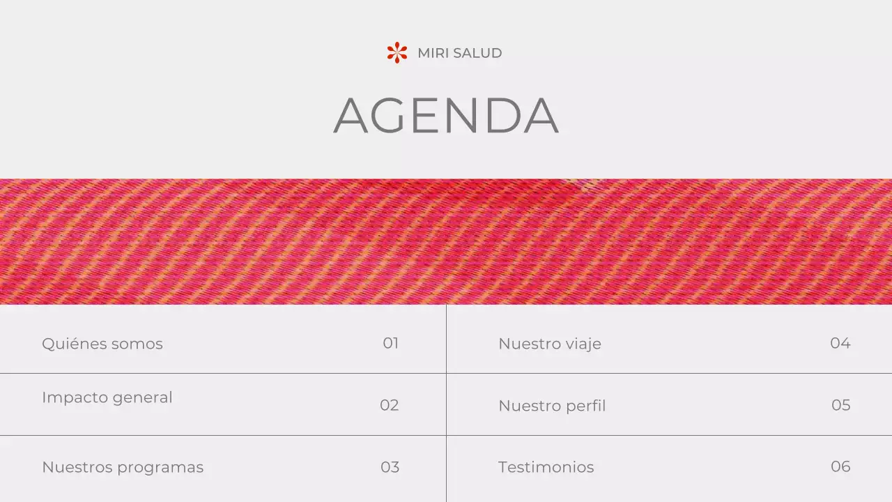 documento rojo abstracto sin ánimo de lucro