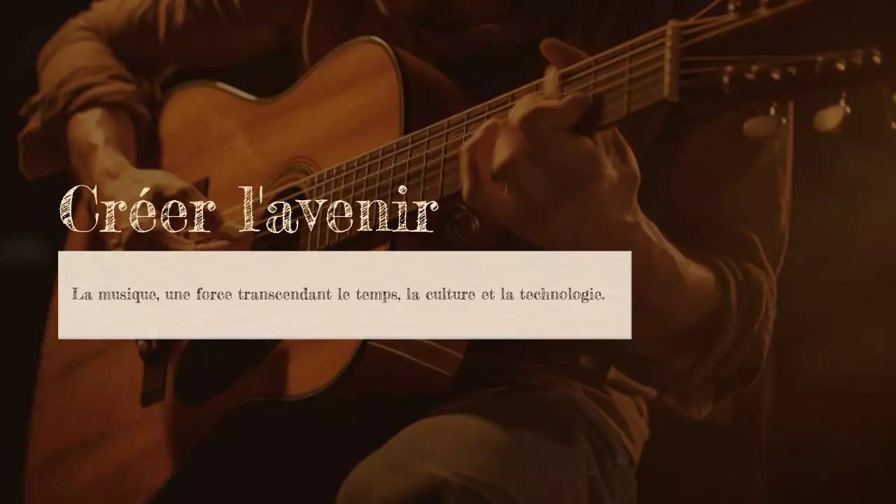 Présentation de l'histoire de la musique rustique brune