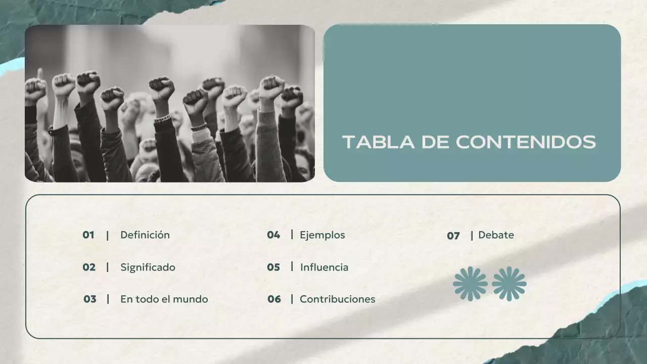 presentación del anuncio de unidad del movimiento civil moderno