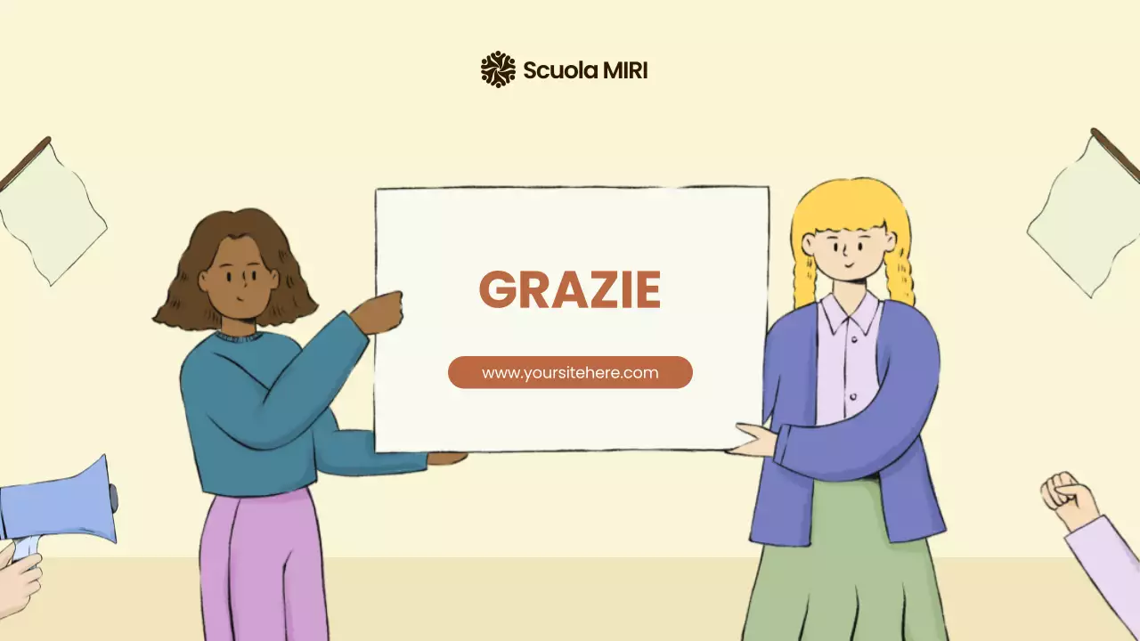 Beige e arancione Movimenti civili moderni illustrati in tutto il mondo