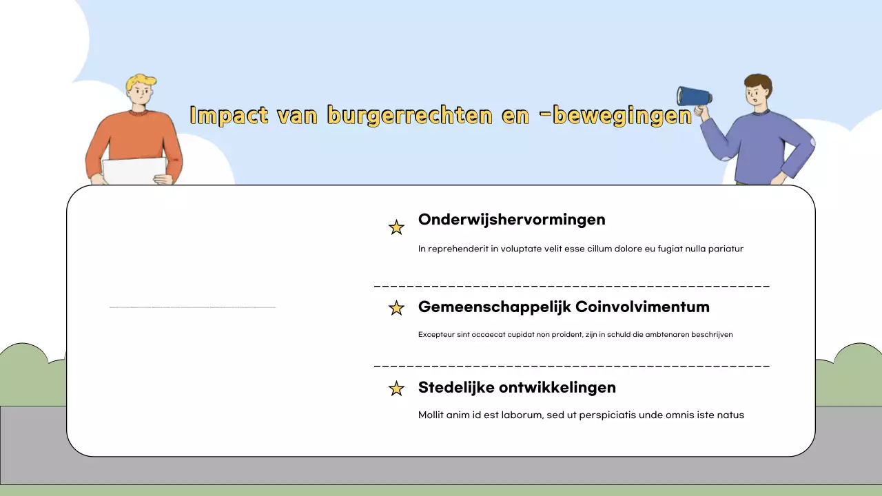 pastel moderne burgerbewegingen tentoonstelling