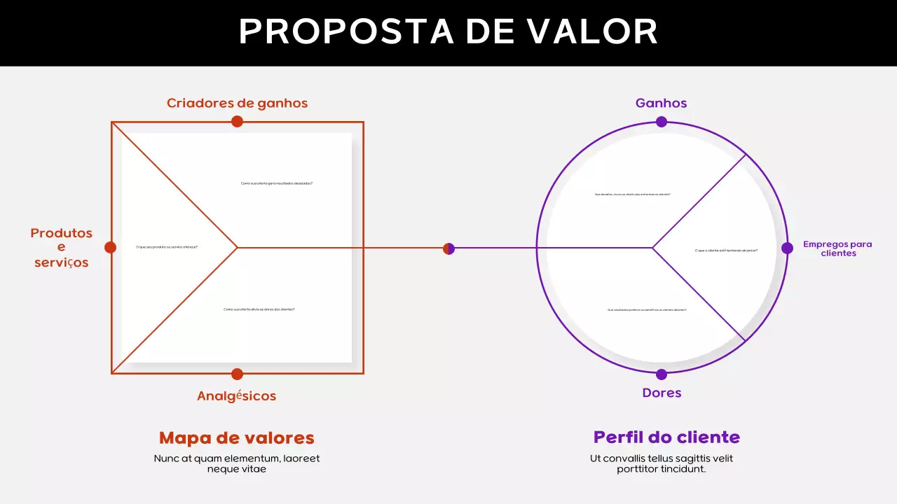 plano de negócios moderno cinzento