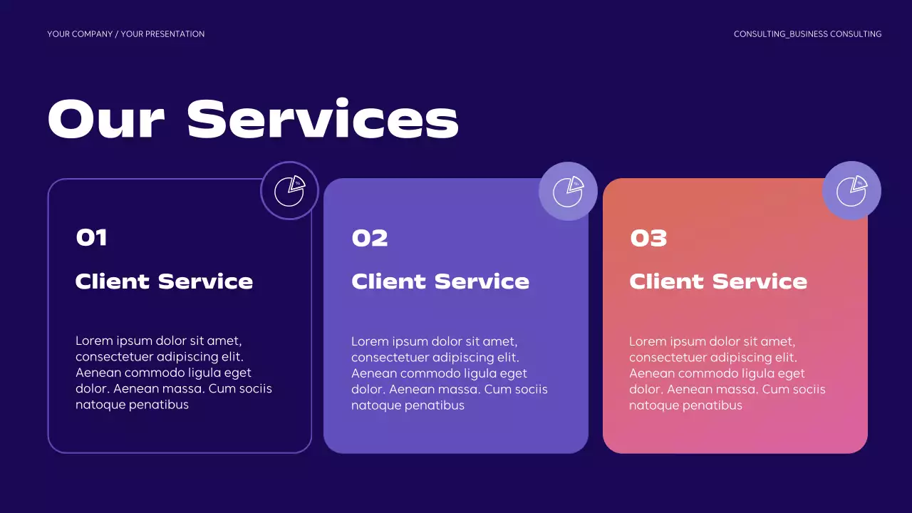 Purple Modern Business Consulting Presentation