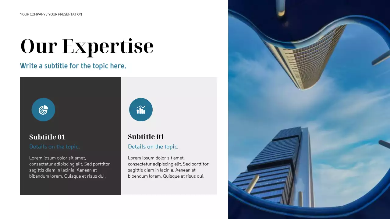 Black Modern Business Consulting Presentation