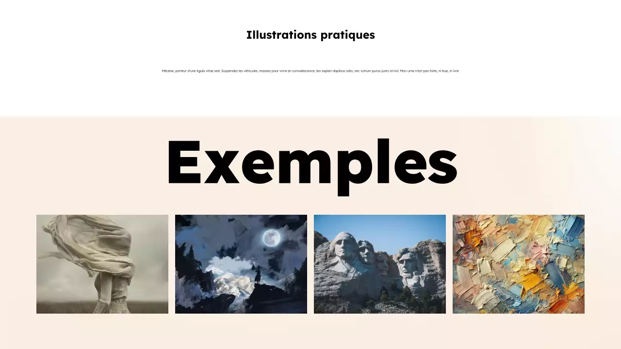 Présentation de l'éducation artistique moderne