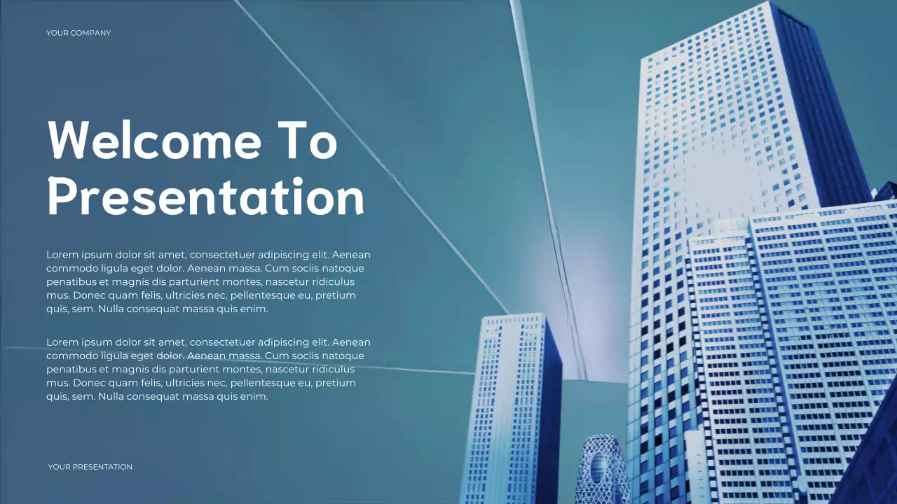 Blue Modern IT Solution Presentation