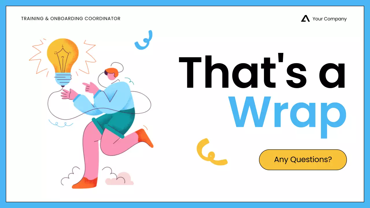 White Blue Minimalist Sales Training for Employees Presentation