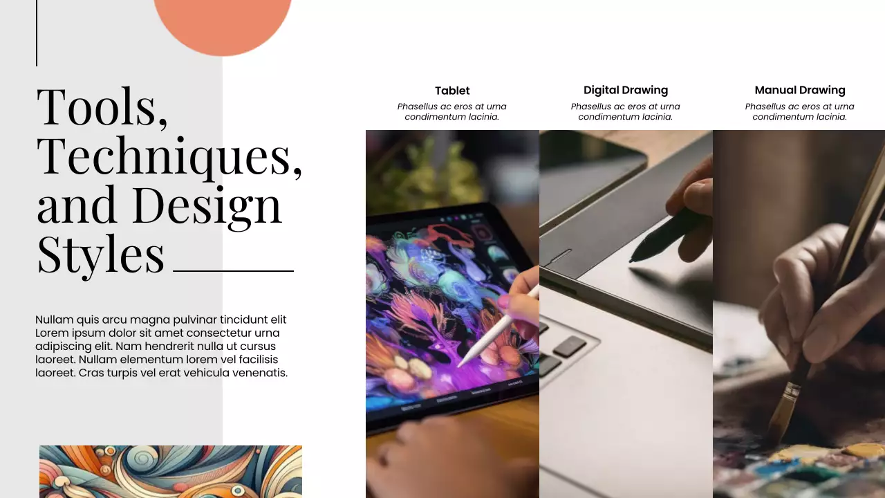 White Modern Graphic Design Portfolio Presentation