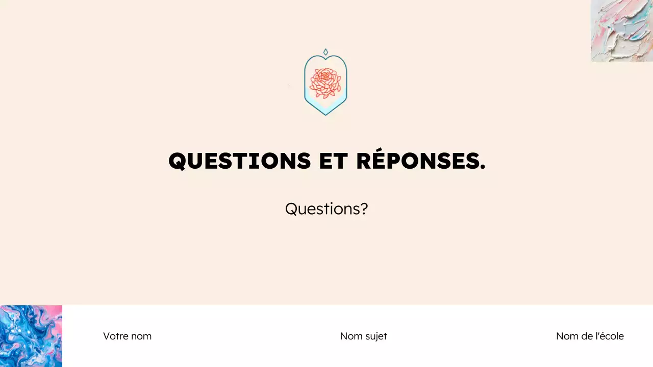 Présentation de l'éducation artistique moderne