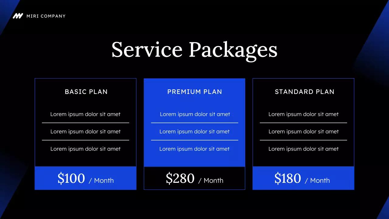 Black Modern Tax Consulting Presentation