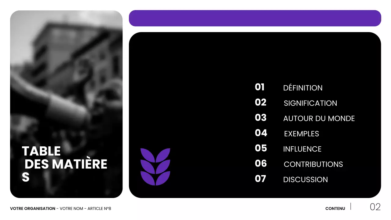 présentation des mouvements civils modernes noirs