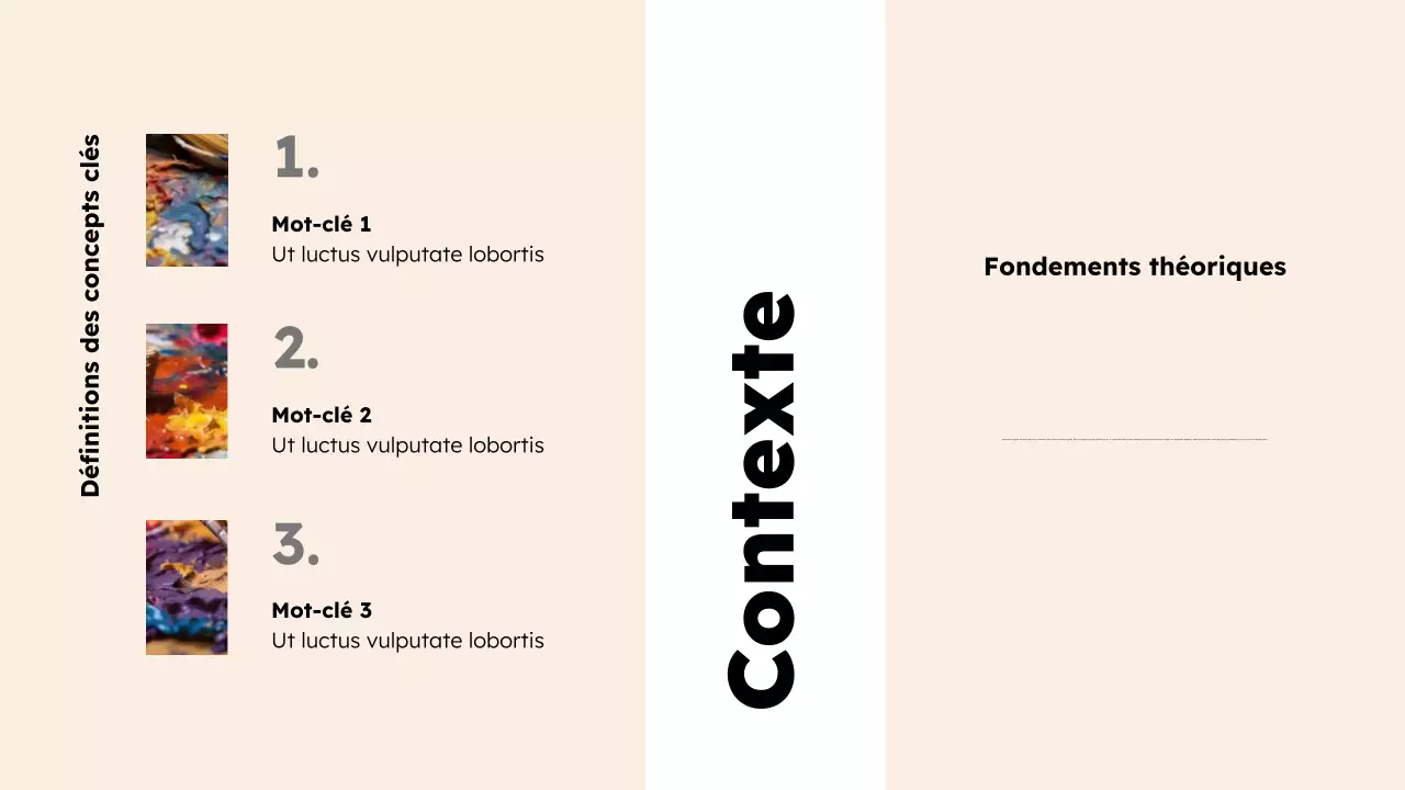 Présentation de l'éducation artistique moderne